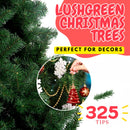 Close-up of TEGAL Christmas Tree with Lifelike Pine fluffy branches and 325 Tips