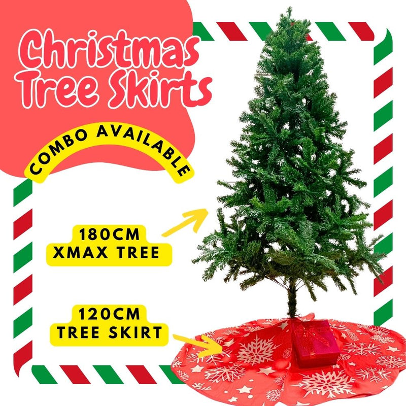 Full View of TEGAL 6ft Christmas Tree with Realistic Branches