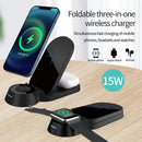 TEGAL Foldable 3 in 1 Wireless Charging Pad