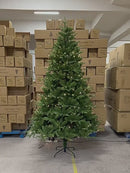 Premium-Lush-Green-Pine-Christmas-Tree-Pre-Lit-180cm-1285-Tips-Video-Tour