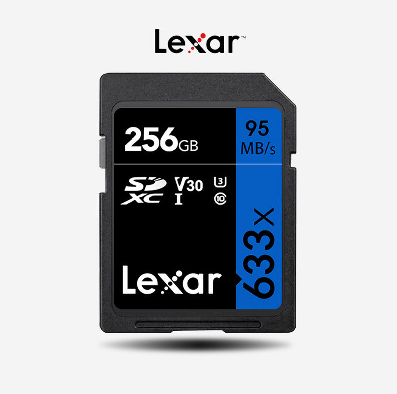 TEGAL - Lexar 633x SDHC/SDXC SD Card 64/128/256GB - 256GB