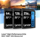 TEGAL - Lexar 633x SDHC/SDXC SD Card 64/128/256GB - 64GB