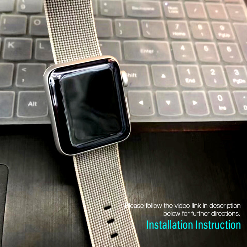 TEGAL - Tempered Glass Apple Watch Screen Protector 42mm - x1