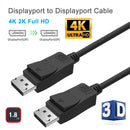 TEGAL - 1.8m 4K DisplayPort to DisplayPort Premium Cable - x1