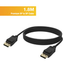 TEGAL - 1.8m 4K DisplayPort to DisplayPort Premium Cable - x1