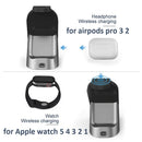 TEGAL - 3 in 1 Wireless Charger 15W Fast Charging Station -