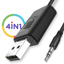 TEGAL - 4 in 1 USB Powered Bluetooth 5.0 Transmitter Receiver -