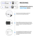 TEGAL - 4 in 1 USB Powered Bluetooth 5.0 Transmitter Receiver -