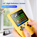 TEGAL - Built-in 500 Epic Games Handheld Retro Gameboy Console - 2 Players - Classic Grey