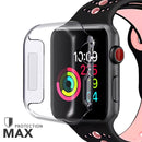 TEGAL - Clear TPU Soft Case / Screen Protector for Apple Watch Series 8 / 7 45mm - x1