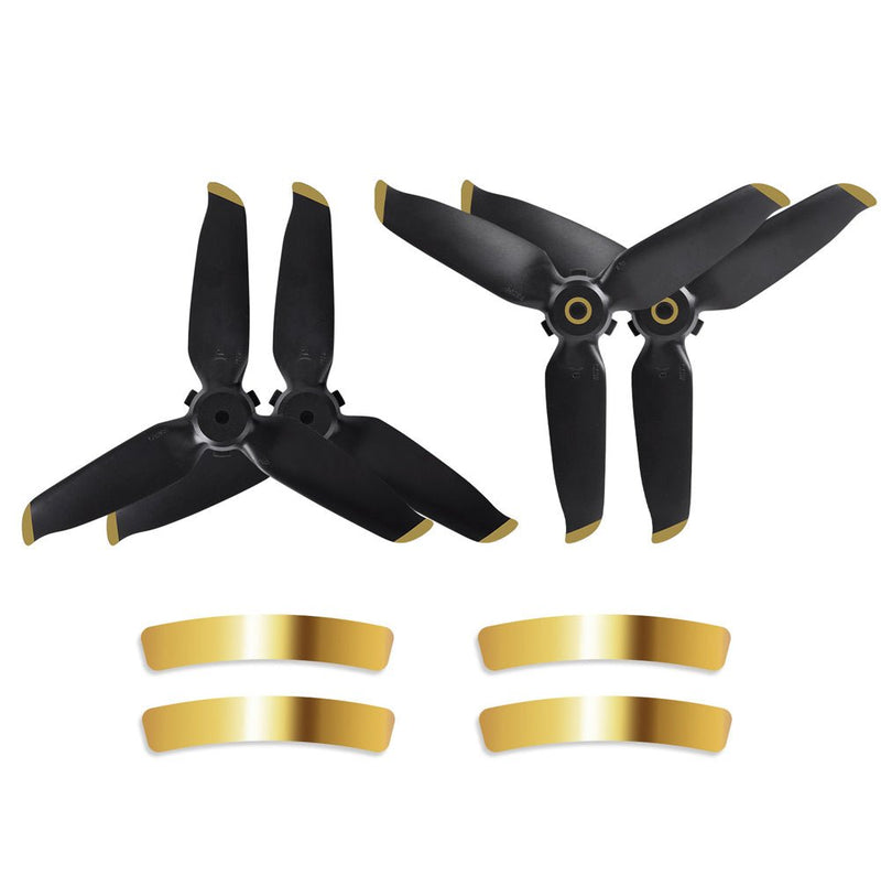 TEGAL - DJI Mavic Air 1/2/Pro Platinum/FPV OEM Propellers (2 pairs) - FPV Gold