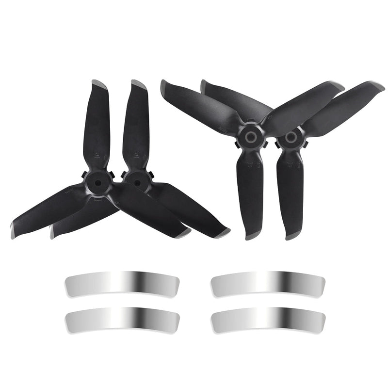 TEGAL - DJI Mavic Air 1/2/Pro Platinum/FPV OEM Propellers (2 pairs) - FPV Silver