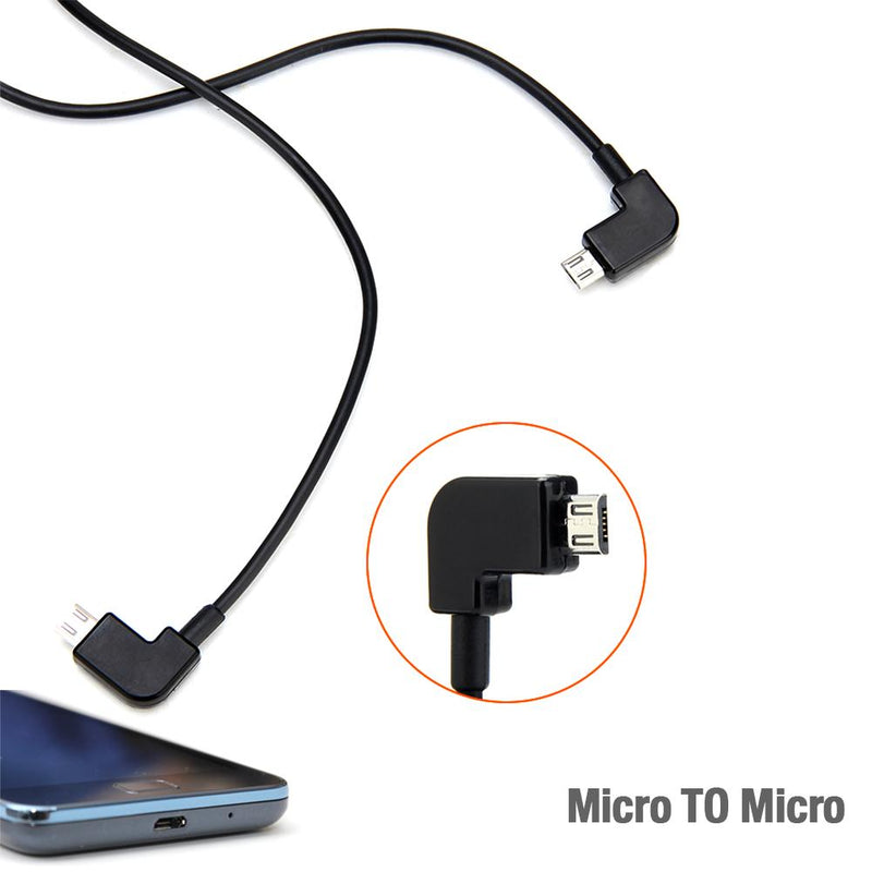 TEGAL - DJI Spark Mavic Pro Remote Controller USB Cable Micro to Micro -
