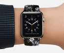 TEGAL - Floral Print Silicone Watch Band Apple Watch 38mm Style