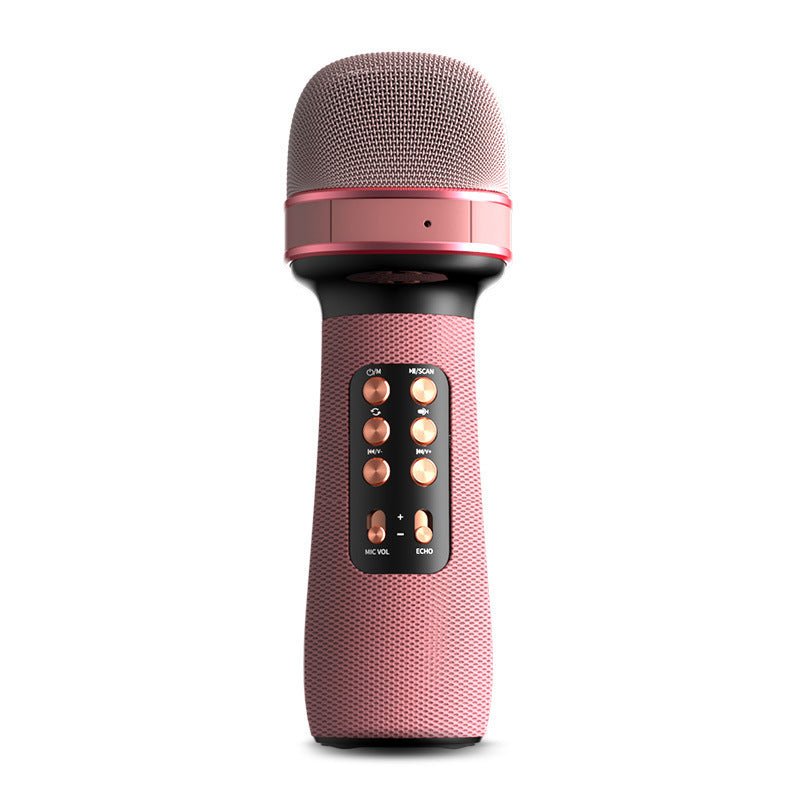 TEGAL - Hifi Vocal Bluetooth Karaoke Microphone - Rose Gold
