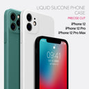 TEGAL - iPhone 12 Promax Liquid Silicone Case Light Purple -