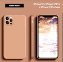 TEGAL - iPhone 12/12 Pro/12 Pro Max Full Cover Liquid Silicone Case - For iPhone12