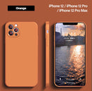 TEGAL - iPhone 12/12 Pro/12 Pro Max Full Cover Liquid Silicone Case - For iPhone12