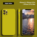TEGAL - iPhone 12/12 Pro/12 Pro Max Full Cover Liquid Silicone Case - For iPhone12