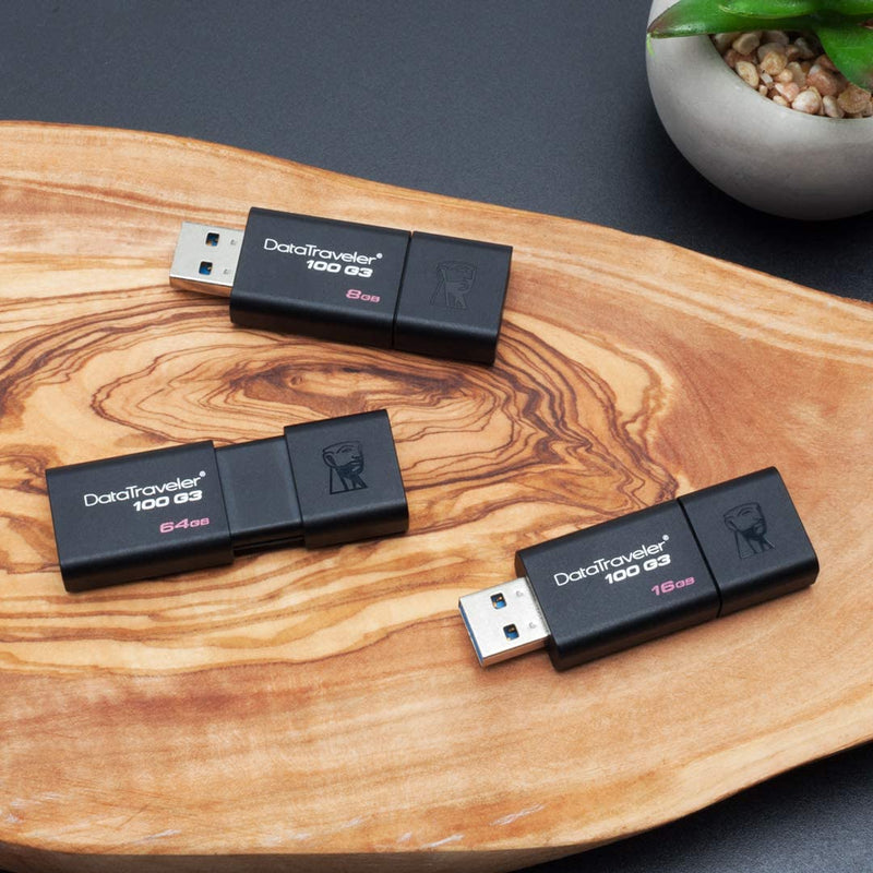 Kingston - Kingston USB 3.0 Flash Drive DataTraveler Memory Stick - 16 GB