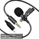 TEGAL - Lavalier Clip-on 3.5mm Lapel Microphone -