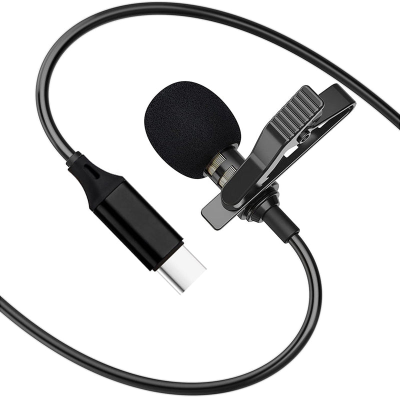 TEGAL - Lavalier Clip-on USB C Lapel Microphone -