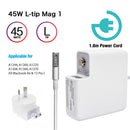 TEGAL - MacBook Air Charger MacBook Pro Power Adapter - 45W MagSafe1 L-tip