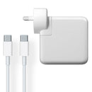 TEGAL - MacBook Air Charger MacBook Pro Power Adapter - 87W USB-C