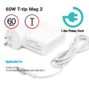 TEGAL - Macbook Pro Power Adapter 60W MagSafe2 T-tip -