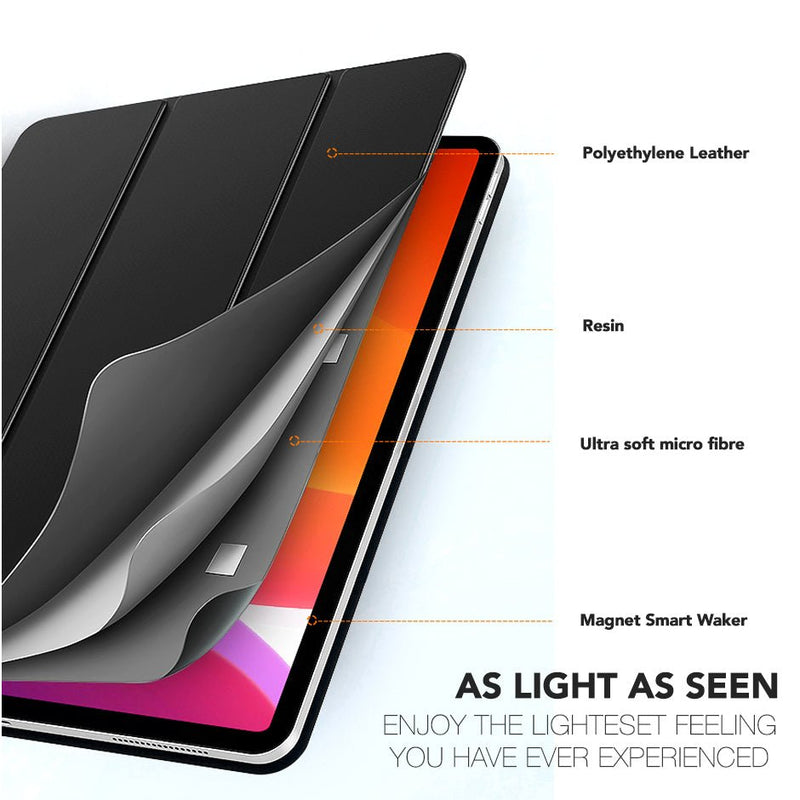 TEGAL - Magnetic Infinity Case iPad Pro 2020 11 inch Black -