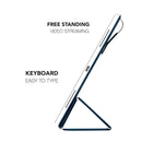 TEGAL - Magnetic iPad Pro 11/12.9 inch Case with Apple Pencil Clasp - For iPad Pro 2022 11"