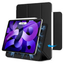 TEGAL - Magnetic iPad Pro Case with Apple Pencil Clasp for iPad Pro 2021 12.9" Black -