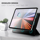 TEGAL - Magnetic iPad Pro Case with Apple Pencil Clasp for iPad Pro 2022 12.9" Midnight Green -