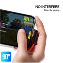 TEGAL - Magnetic Sideway Fast Charging Cable for Micro USB 1m Red -