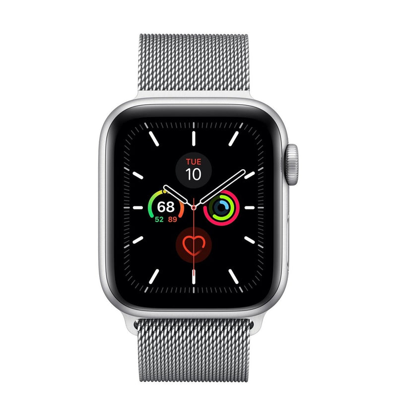 TEGAL - Milanese Apple Watch Band - Silver
