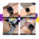 TEGAL - Milanese Loop Apple Watch Strap For Apple Watch 44mm Silver -