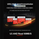 Samsung - Samsung EVO Plus MicroSDXC with SD Adapter 16GB 32GB 64GB 128GB - 128 GB (100 Mbps)