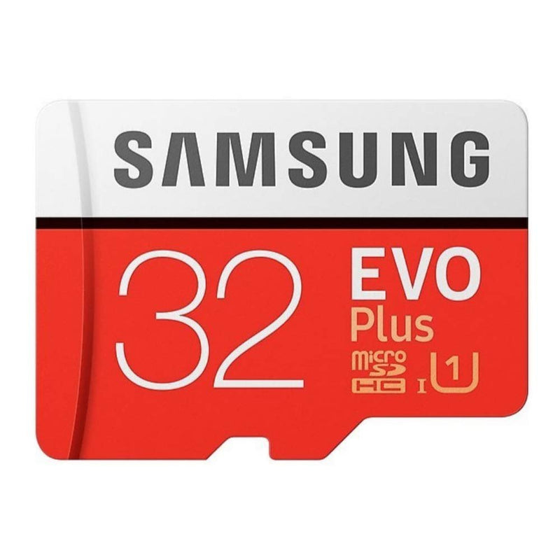 Samsung - Samsung EVO Plus MicroSDXC with SD Adapter 16GB 32GB 64GB 128GB - 32 GB (95 Mbps)