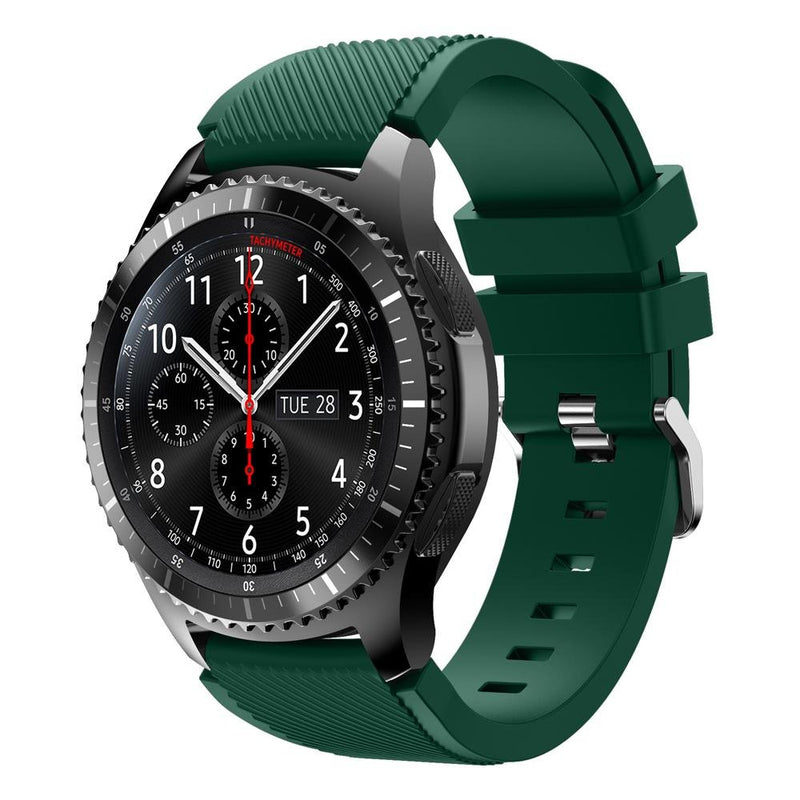 TEGAL - Samsung Gear S3 Frontier Sporty Band Army Green -