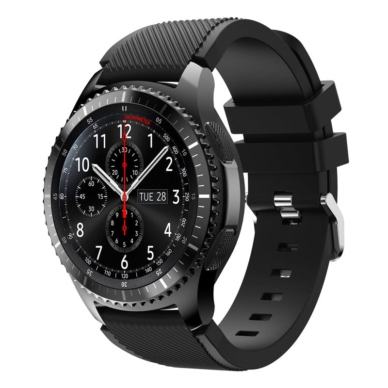 TEGAL - Samsung Gear S3 Frontier Sporty Band - Black