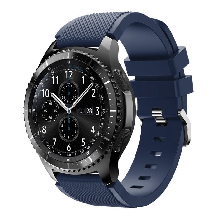TEGAL - Samsung Gear S3 Frontier Sporty Band - Midnight Blue
