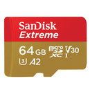 Sandisk - SanDisk Micro SD Card Extreme Pro 64 GB (160 Mbps) -
