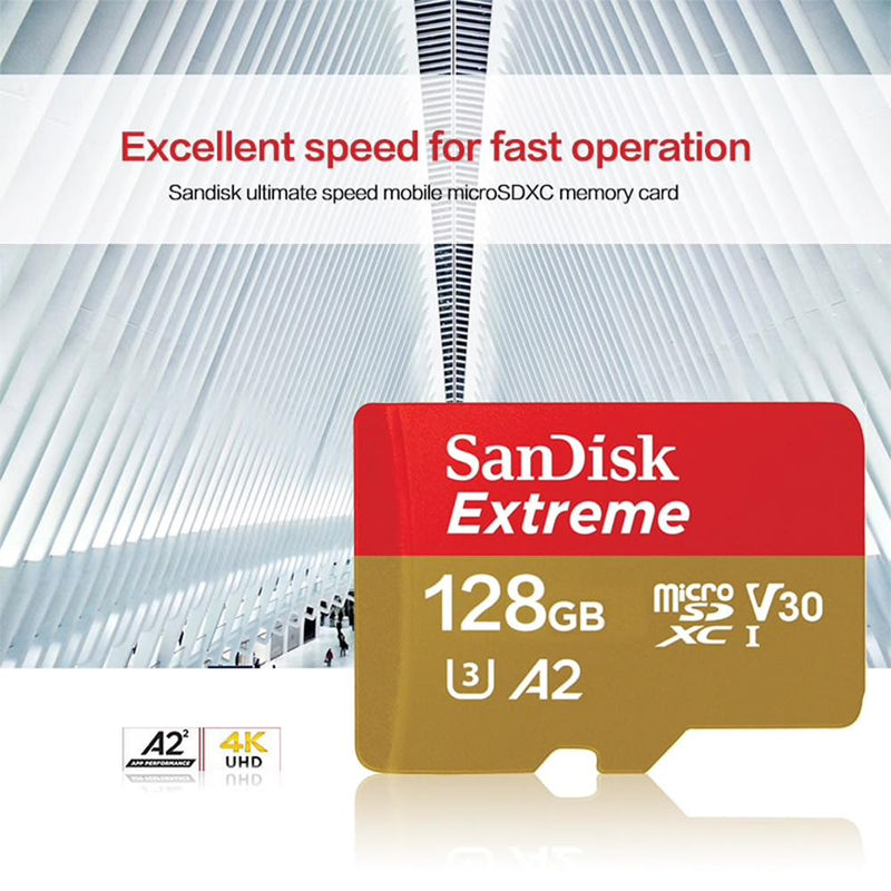 Sandisk - SanDisk Micro SD Card Ultra 128 GB (100 Mbps) -