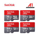Sandisk - SanDisk Micro SD Card Ultra 16 GB (98 Mbps) -