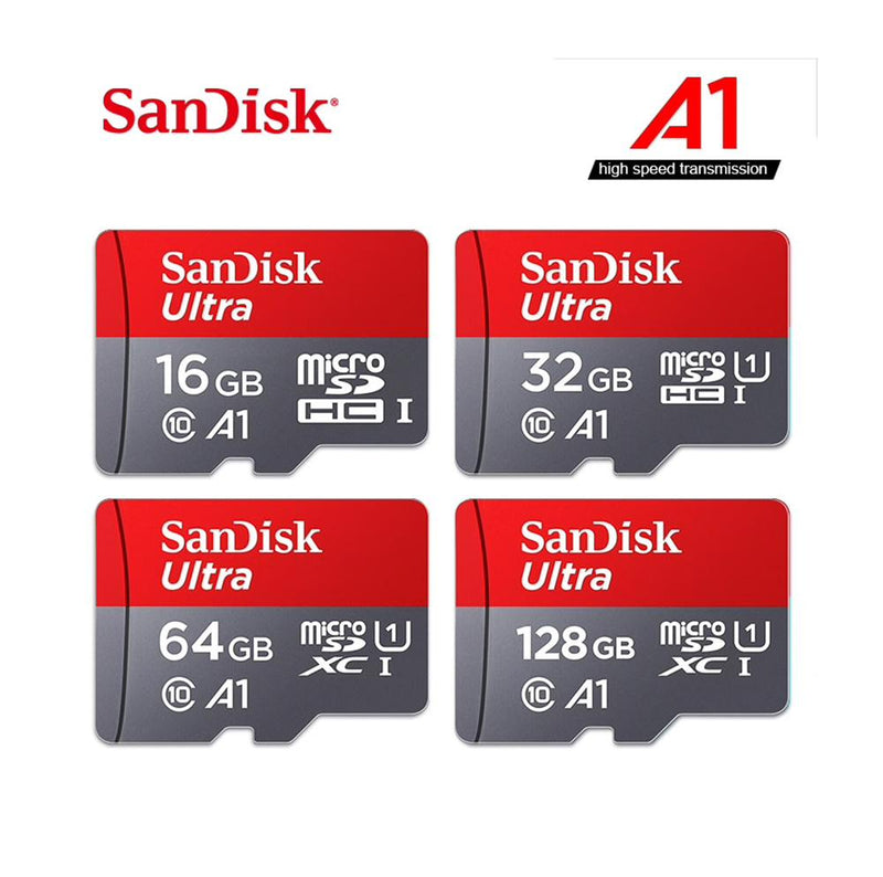 Sandisk - SanDisk Micro SD Card Ultra 64 GB (100 Mbps) -