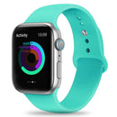 TEGAL - Silicone Apple Watch Band Sport Loop For Apple Watch 38mm Mint Green -