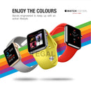 TEGAL - Silicone Apple Watch Band Sport Loop For Apple Watch 40mm Retro Rose -