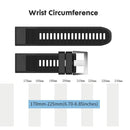 TEGAL - Silicone Sport Band Strap For Garmin Fenix 5/5 Plus/5x Plus/6x - For Garmin Fenix 5