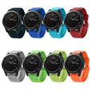 TEGAL - Silicone Sport Band Strap For Garmin Fenix 5/5 Plus/5x Plus/6x - For Garmin Fenix 5