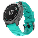 TEGAL - Silicone Sport Band Strap For Garmin Fenix 5/5 Plus/5x Plus/6x - For Garmin Fenix 5x/5x Plus/6x